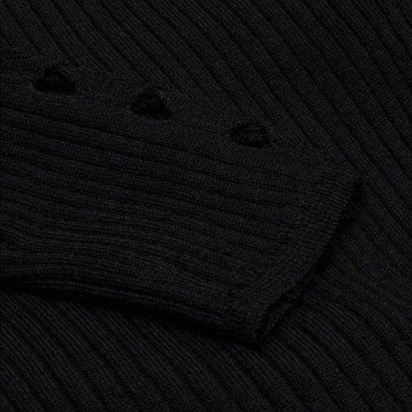 Jonathan Simkhai Cut Out Rib Knit Top - Picture 9 of 9